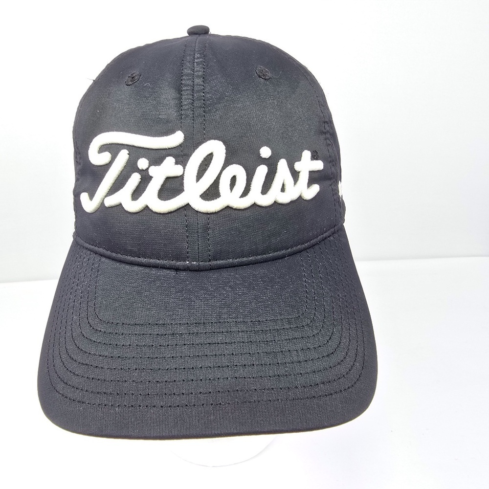 Titleist ProV1 Adjustable Hat Mens Footjoy FJ Tour Performance Cap Black Golf